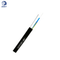 Manufacturing GYXTC8Y outdoor optic fibre cable aerial 12 core fiber optic cable with supporting steel wire